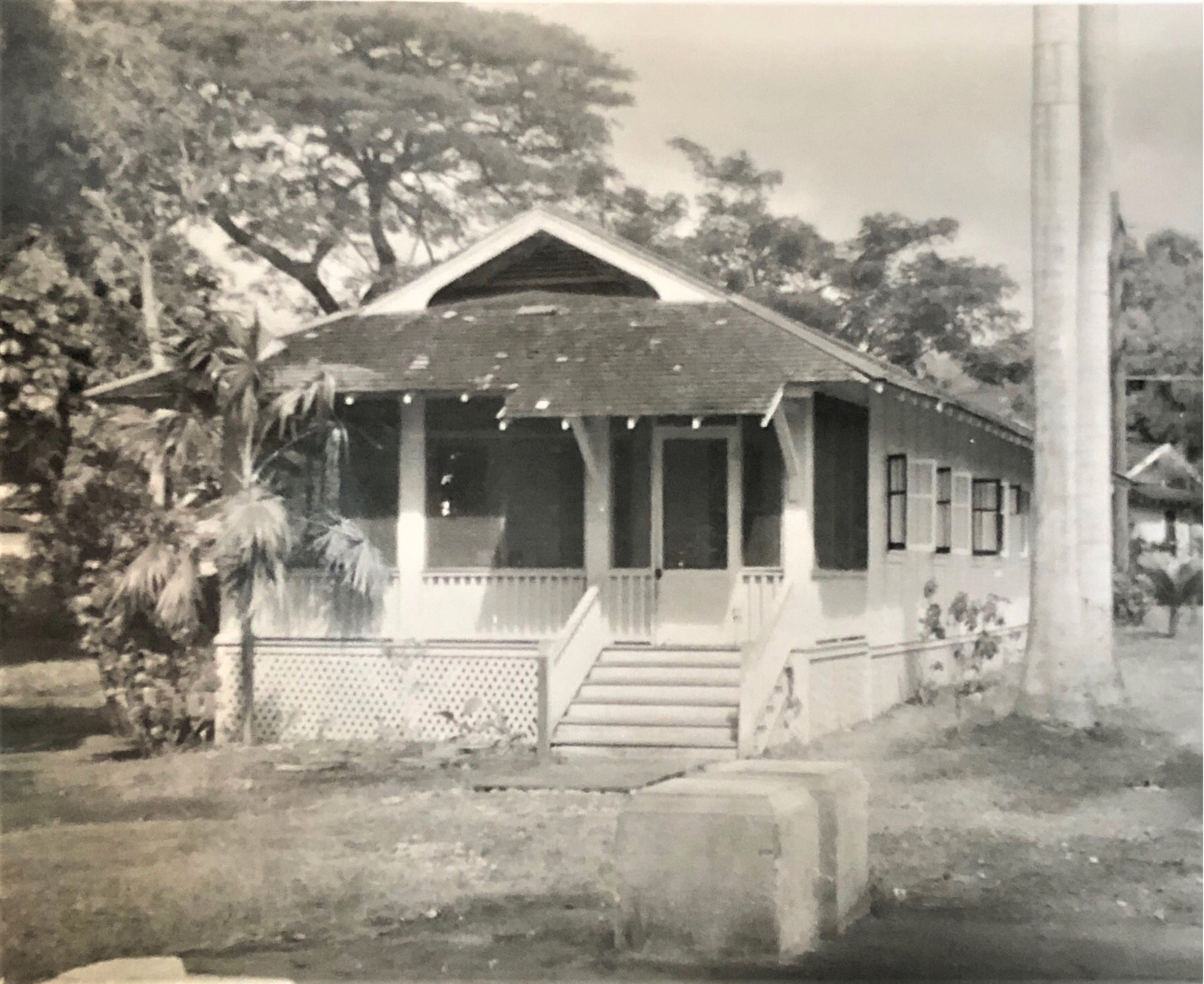 Japanese Mission Home in Hawaii,  1938 December